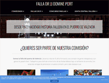 Tablet Screenshot of falladrjjdomineport.com
